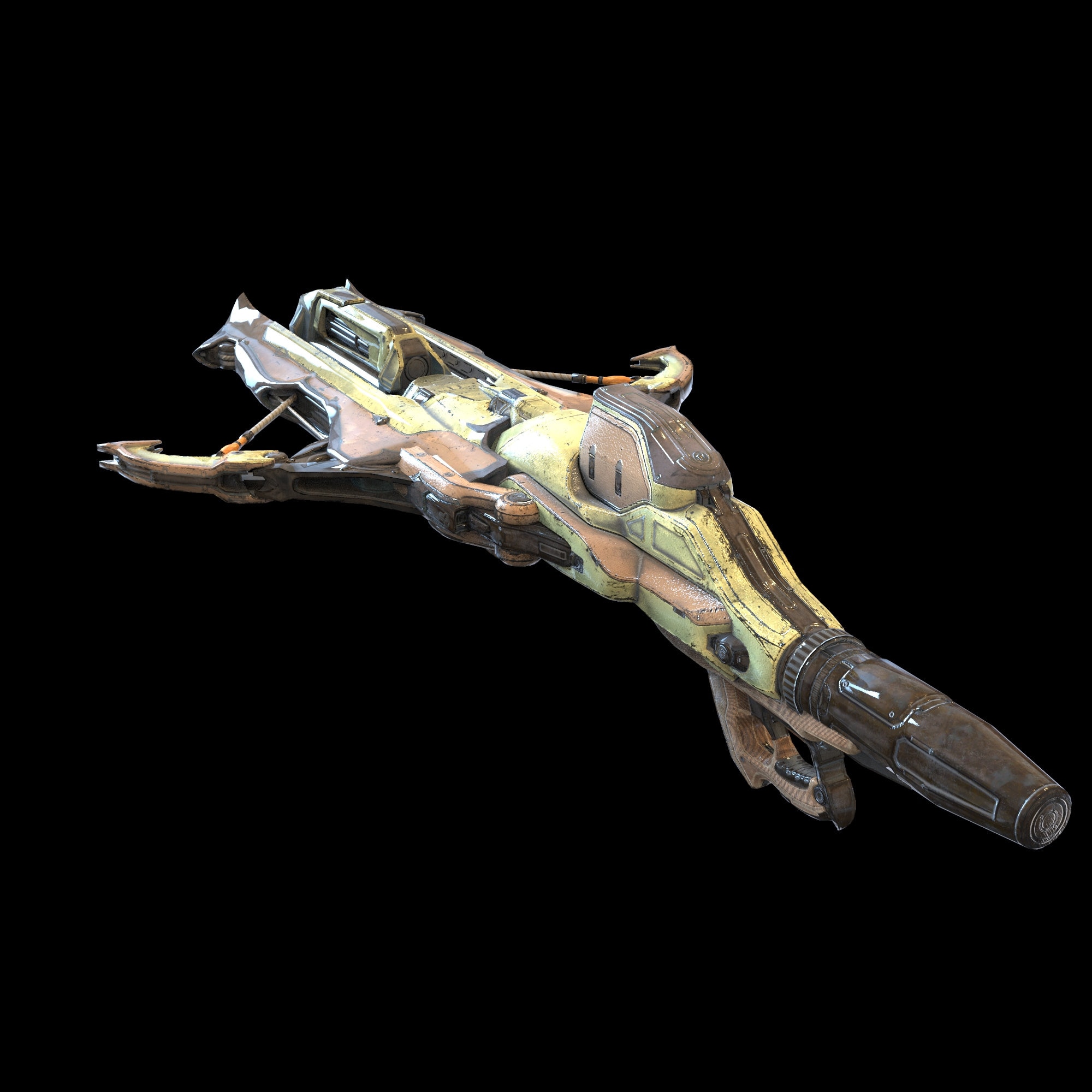 Doom Eternal Gauss Cannon Weapon 3D Model STL Special Gift Etsy