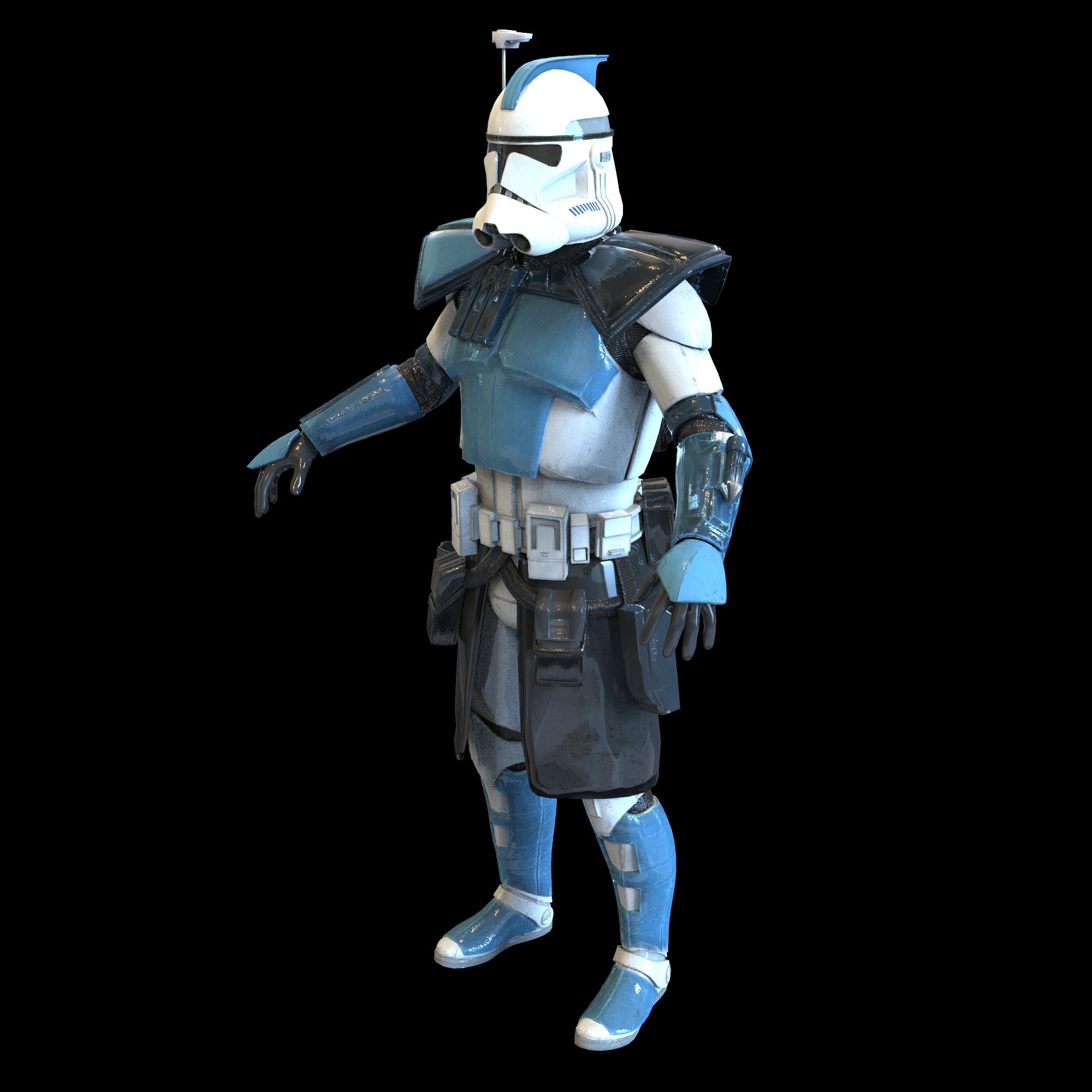Clone Wars Arc Trooper Fives Wearable Armor 3D Model STL | Etsy