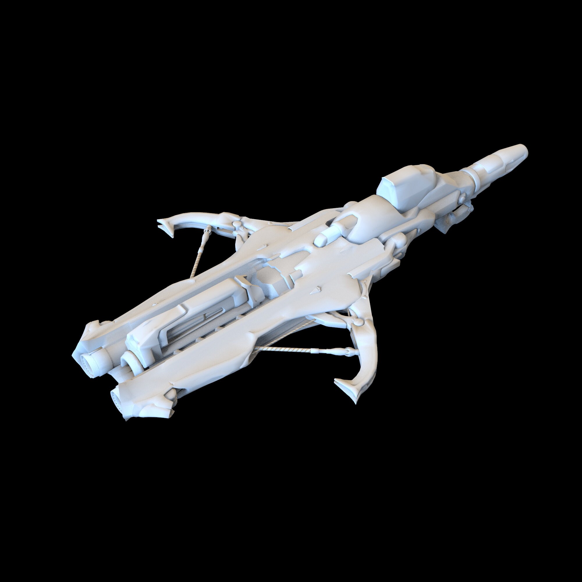 Doom Eternal Gauss Cannon Weapon 3D Model STL Special Gift Etsy