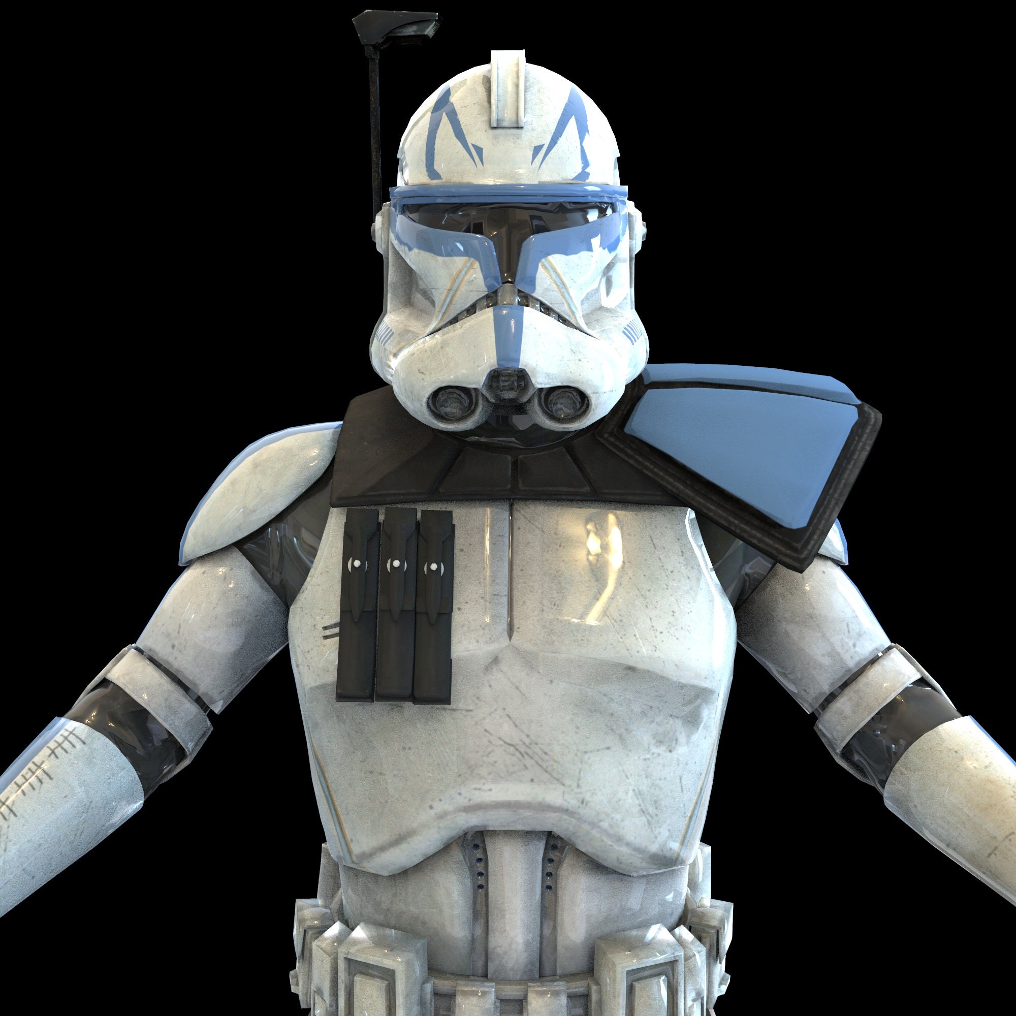 Captain Rex Phase 2 Wearable Armor 3D Model STL | Etsy