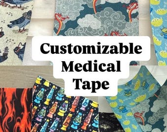 Cinta adhesiva médica decorativa (cinta adhesiva para sonda nasogástrica o de oxígeno)