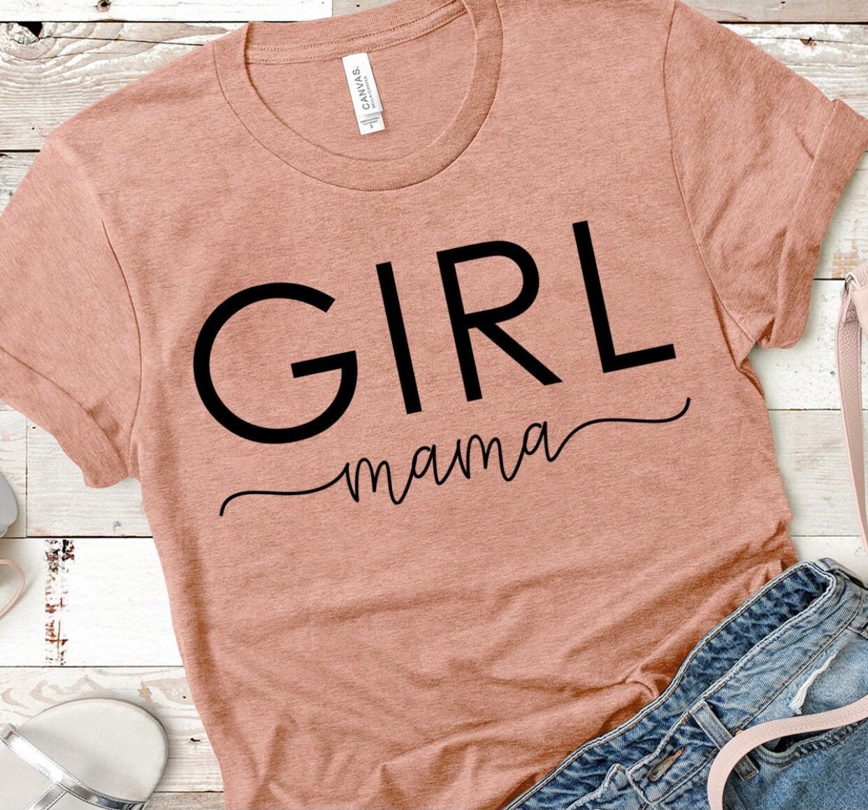 Girl Mama Shirt Girl Mama Girl Mom Shirt Girl Mom Mom Mom Etsy