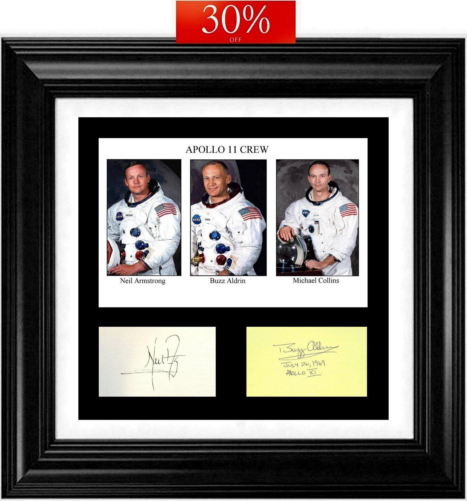 アポロ11号 Buzz Aldrin サイン入り額装