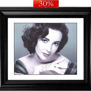 Elizabeth Taylor Autograph - Etsy