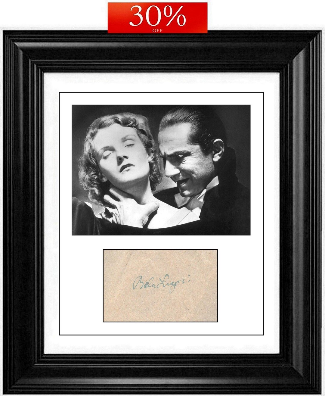 Bela Lugosi (1882-1956) - Legend of Horror - Genuine Hand Signed ...