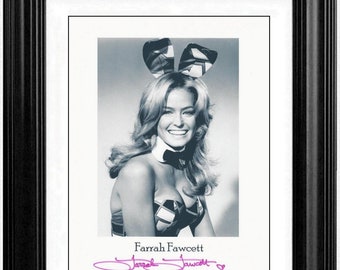 Farrah Fawcett (1947-2009) - Rare - Genuine Hand Signed Autograph + COA