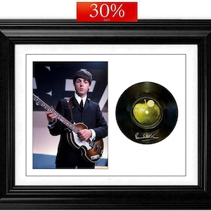The Beatles - Paul McCartney - Genuine Hand Signed Autograph + COA