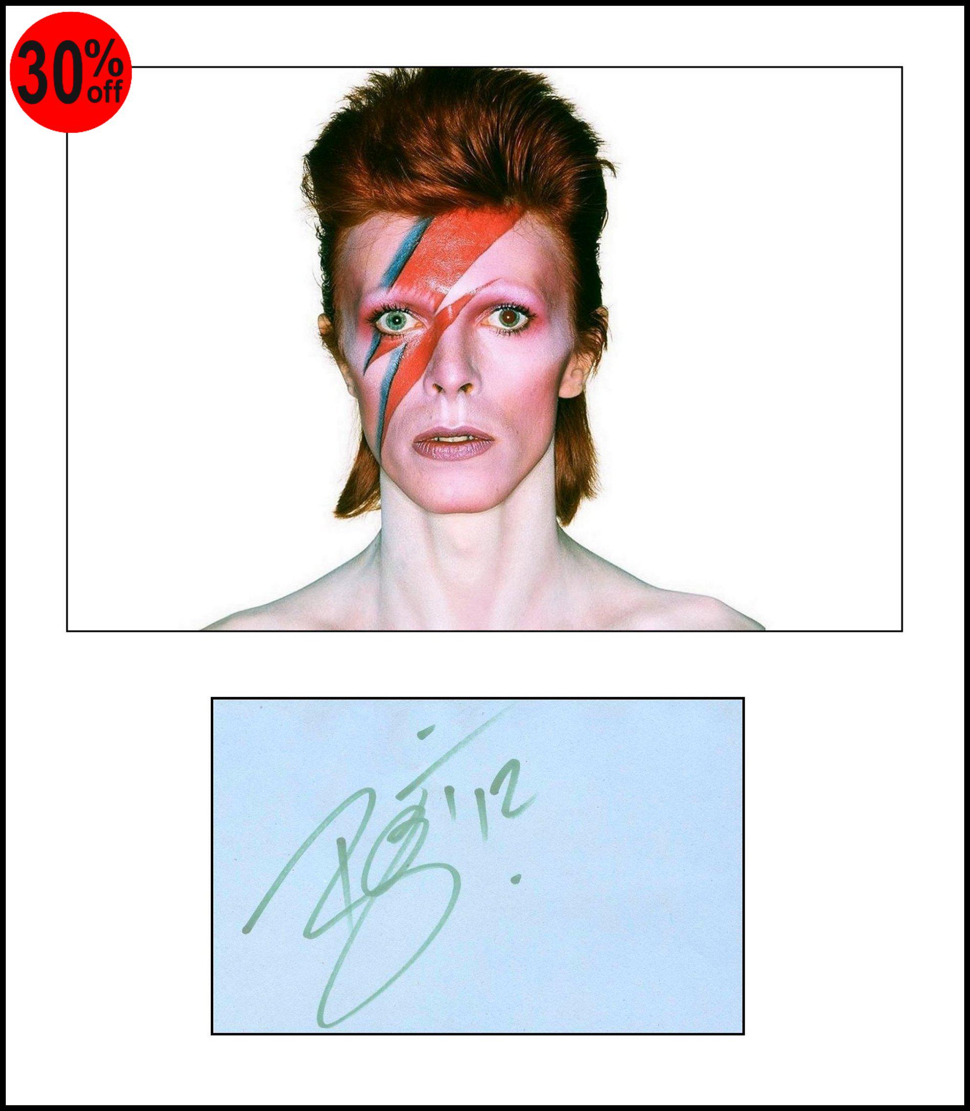 David bowie autograph - Etsy 日本