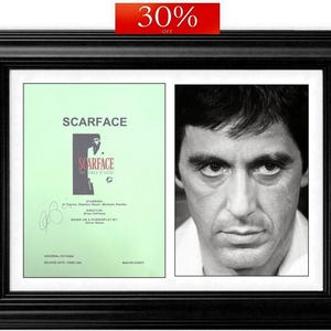 Al Pacino - Scarface - Movie Legend - Genuine Hand Signed Autograph + COA