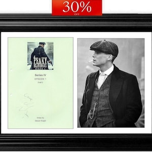 Peaky Blinders - Cillian Murphy - Thomas Shelby - Genuine Hand Signed Autograph + COA