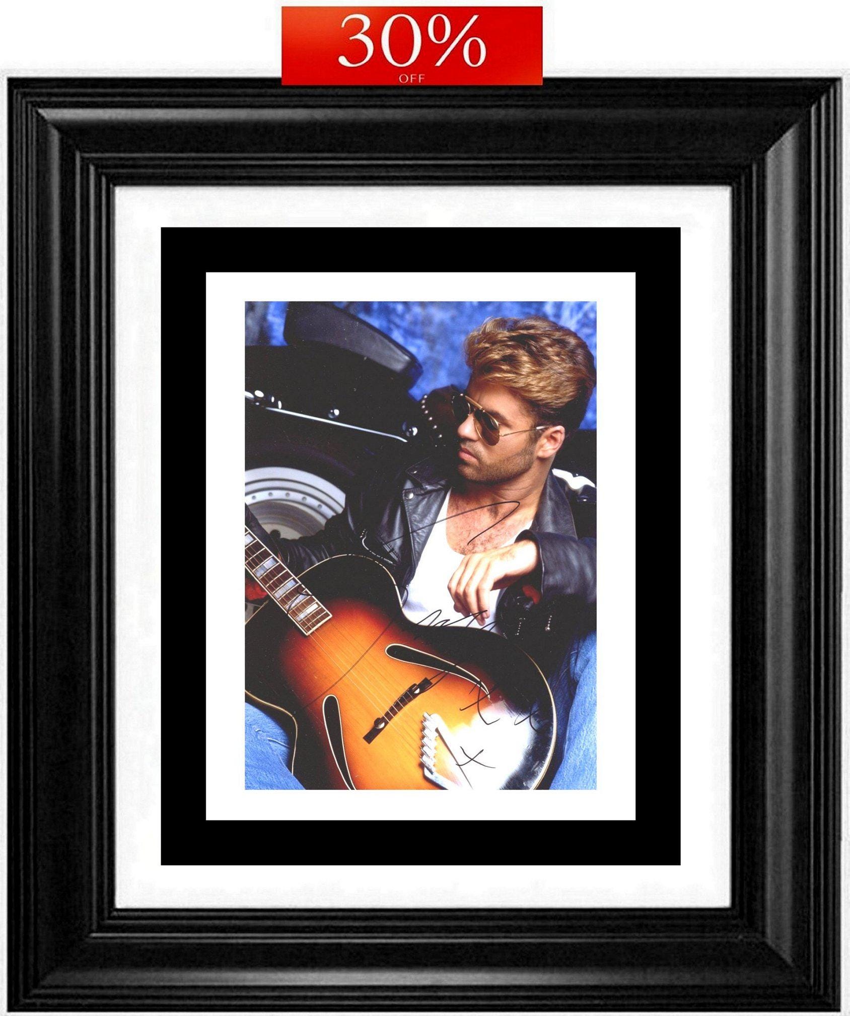 ジョージ・マイケル (1963-2016) - 音楽界のレジェンド - 本物の直筆