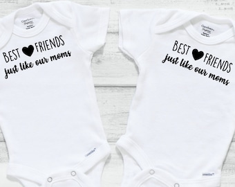 cute best friend onesies