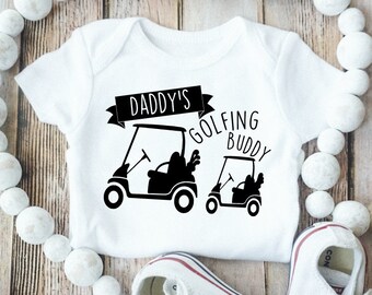 Daddy's Golfing Buddy Onesie / Baby Onesie / Golfing Buddies / Golf Professional / Baby Golfer