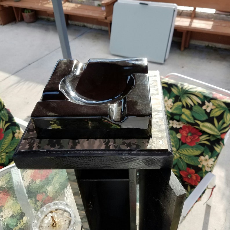 Cigar Ashtray Stand Etsy