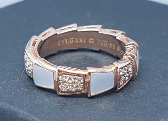 bvlgari 925 silver ring
