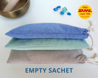 Heat Pack Refill: Weighted Eye Pillow SACHET, many colours to choose from