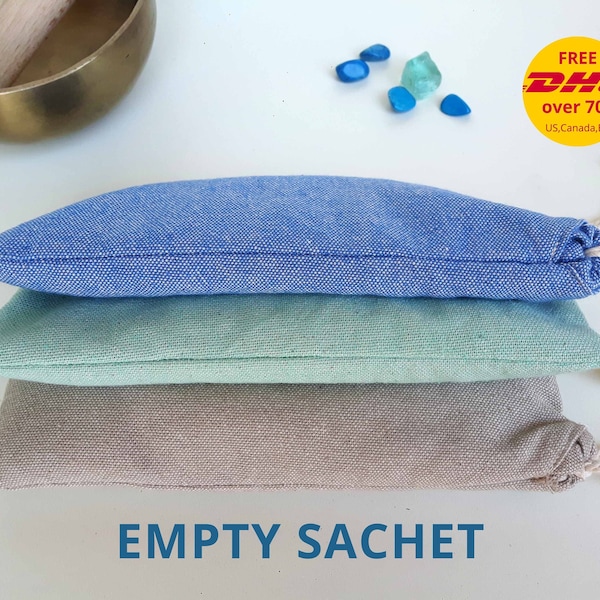 Heat Pack Refill: Weighted Eye Pillow SACHET, many colours to choose from