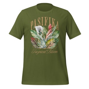 TROPICAL BLOOM Unisex t-shirt
