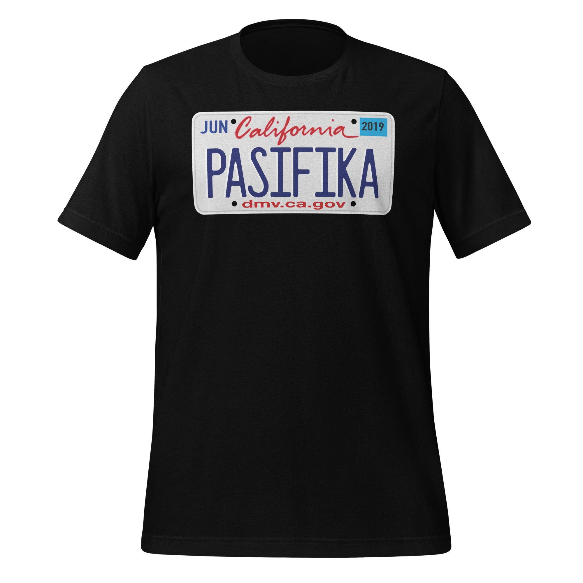 LICENSE PLATE CALIFORNIA Unisex t-shirt