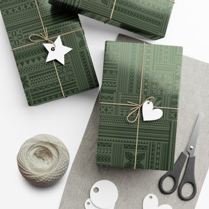 Carta da regalo tribale di arte polinesiana VANU