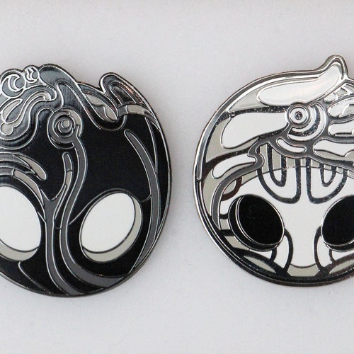Hollow Knight Enamel Pin Void Heart Etsy UK
