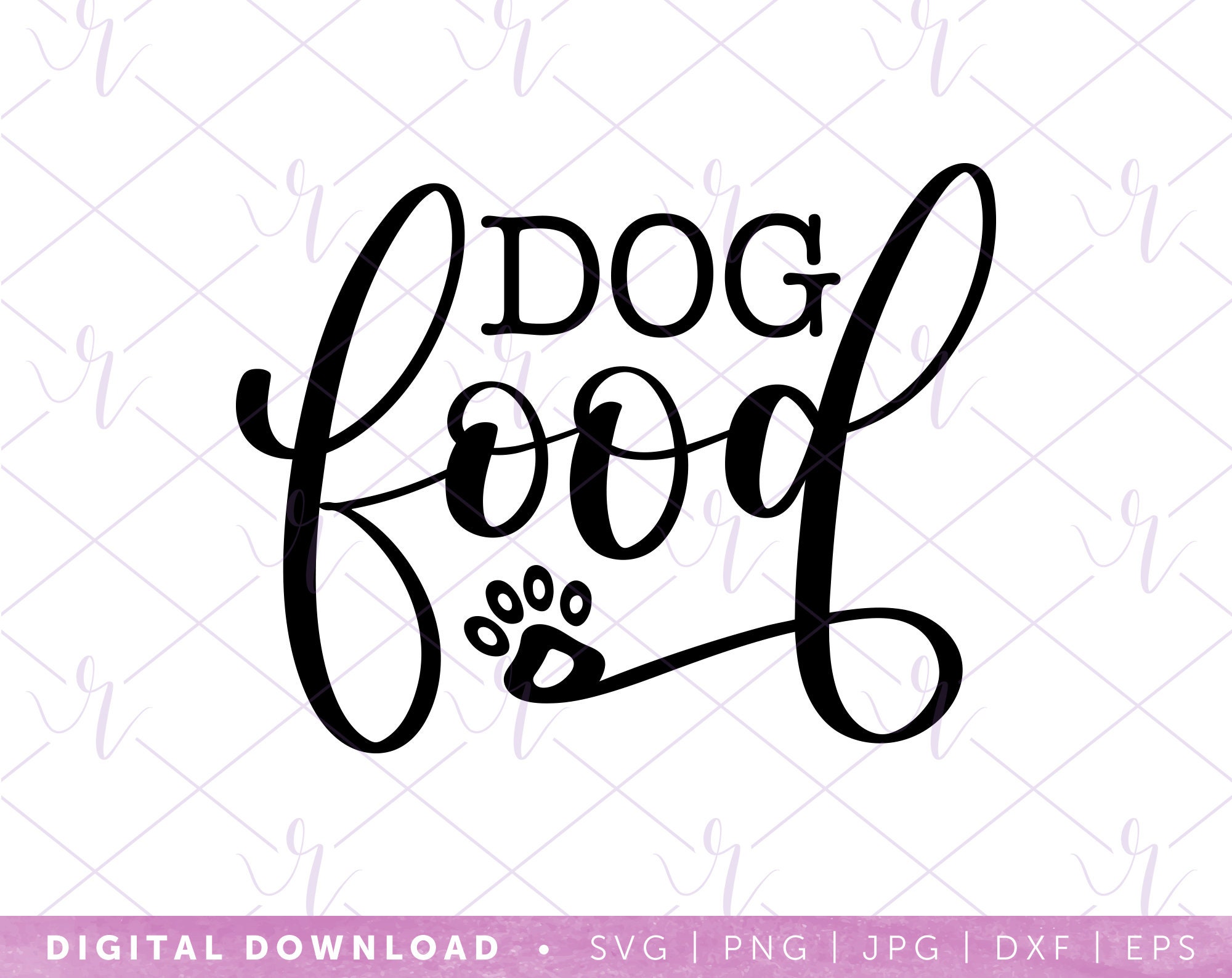 Dog Food Digital Download svg files for cricut svg files | Etsy