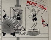 Vintage 1941 Pepsi Ad, WW2 Era