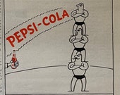 Vintage 1942 Pepsi Ad, WW2 Era