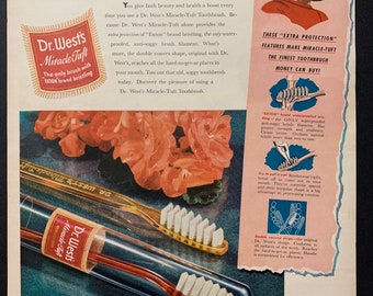 Dr West Toothbrush Etsy