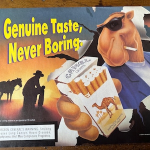 Vintage 1994 Camel Cigarettes Print Ad