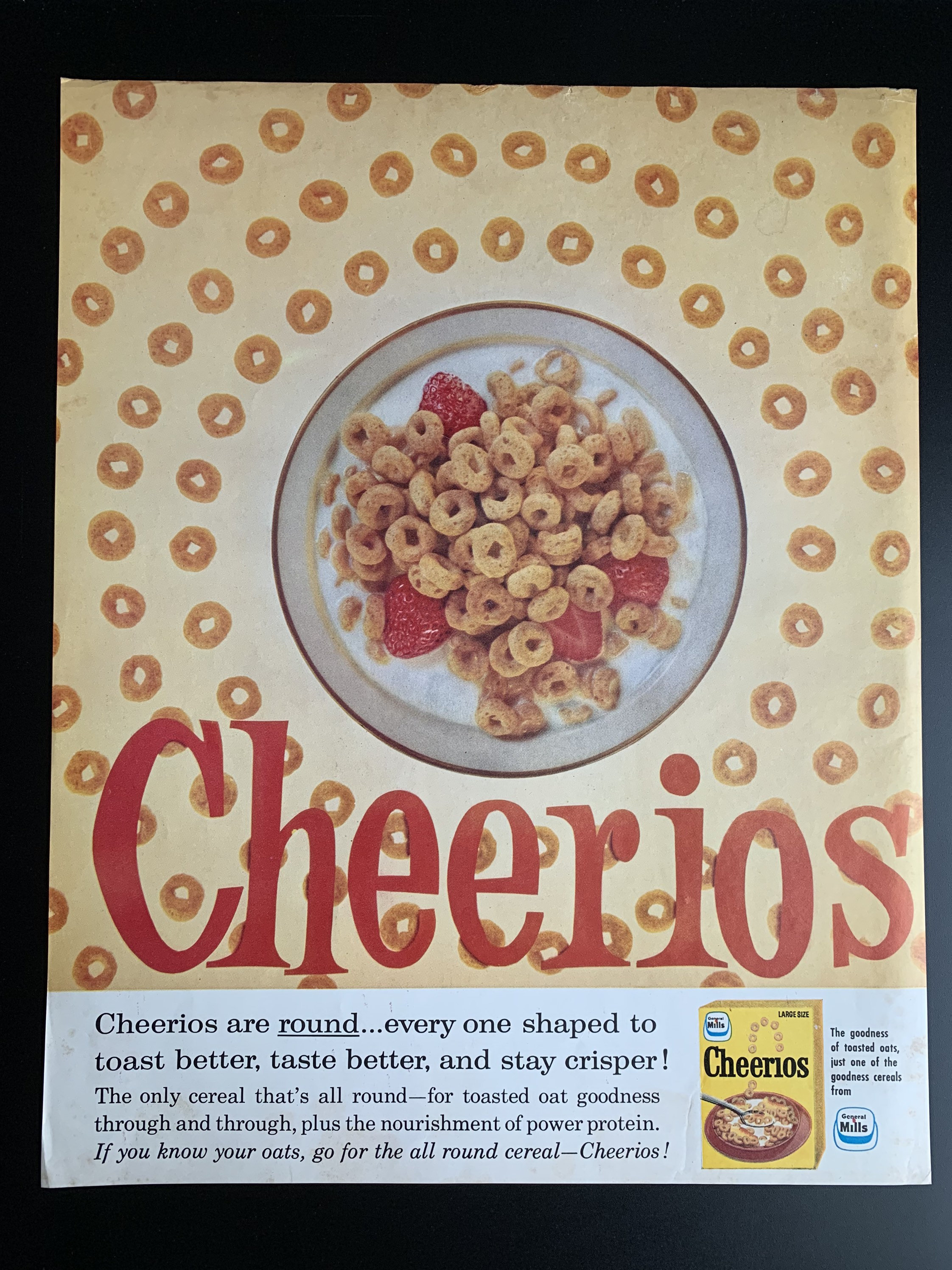Cheerios Ad 1950s