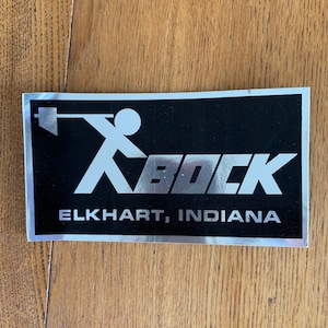Vintage 1960&#39;s Bock Sticker, Hot Rod, Drag Racing