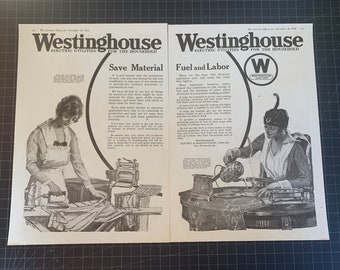 Antique Vintage 1918 Westinghouse Electric Utilities