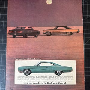 Jahrgang 1967 Buick LeSabre Print Ad