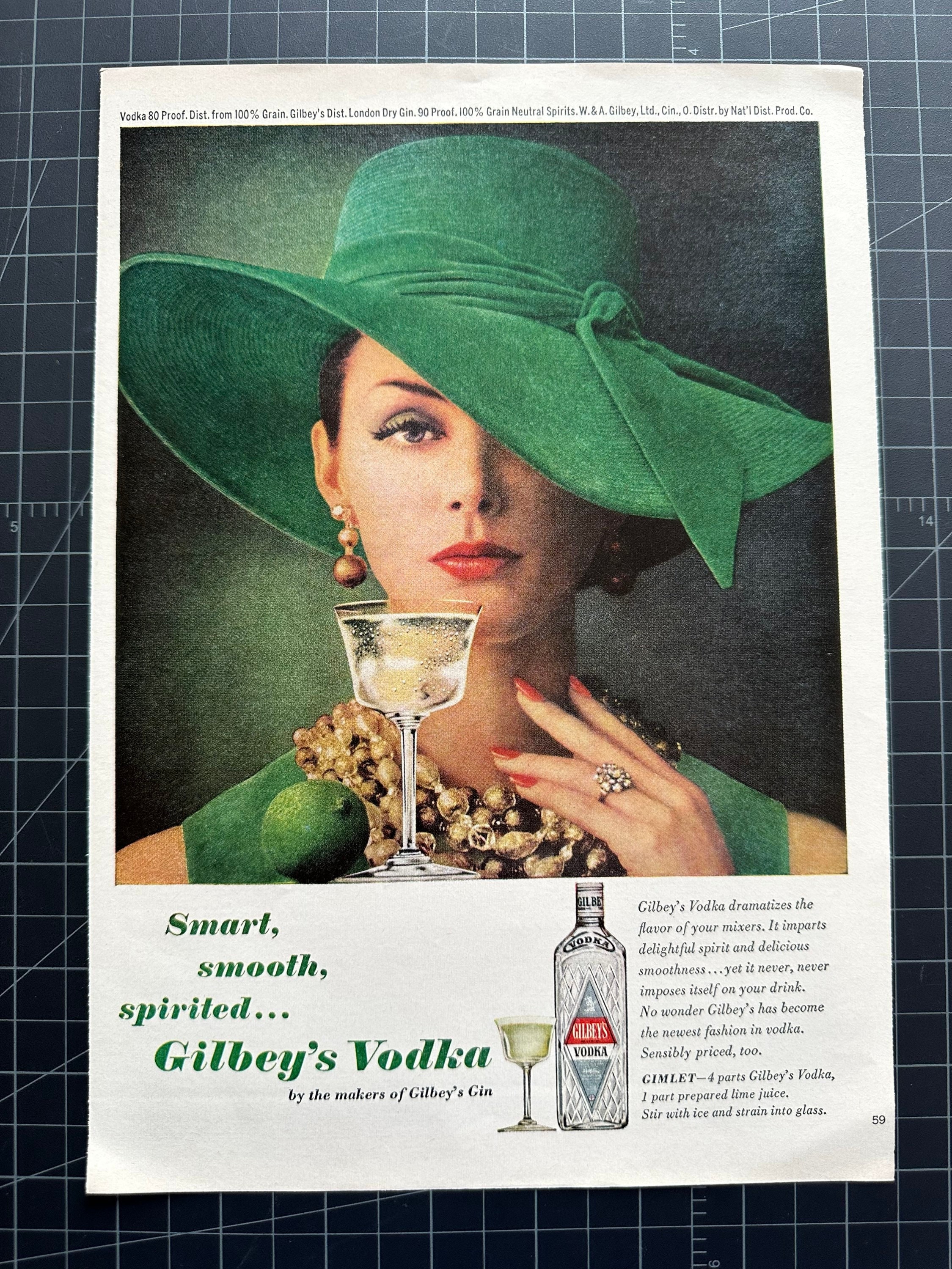 Gilbey's vodka - Etsy 日本