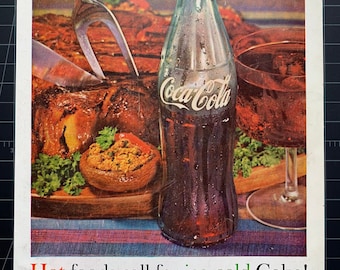 Vintage 1961 Coca-Cola Original Advertisement