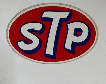 Vintage 1960s STP Stickervintage