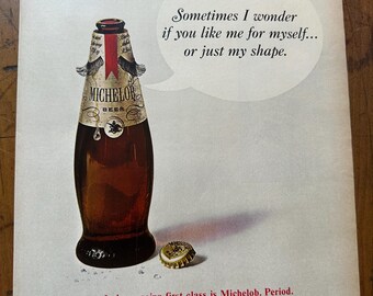 他の方発送×Michel loeb lithograph 90限定 1990's Michelob Advertisement - Etsy Hong Kong