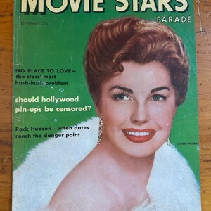 Copertina della rivista &quot;Movie Stars Parade&quot; degli anni &#39;50 - Esther Williams - SOLO COPERTINA
