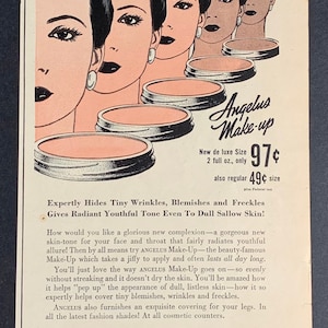 Vintage 1942 louis philippe makeup cosmetics print advertisement