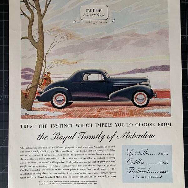 Vintage Cadillac - Etsy