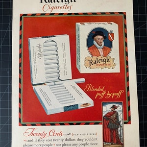 can you still buy raleigh cigarettes Scanning Around With Gene: Back When Smoking Was Rewarded
