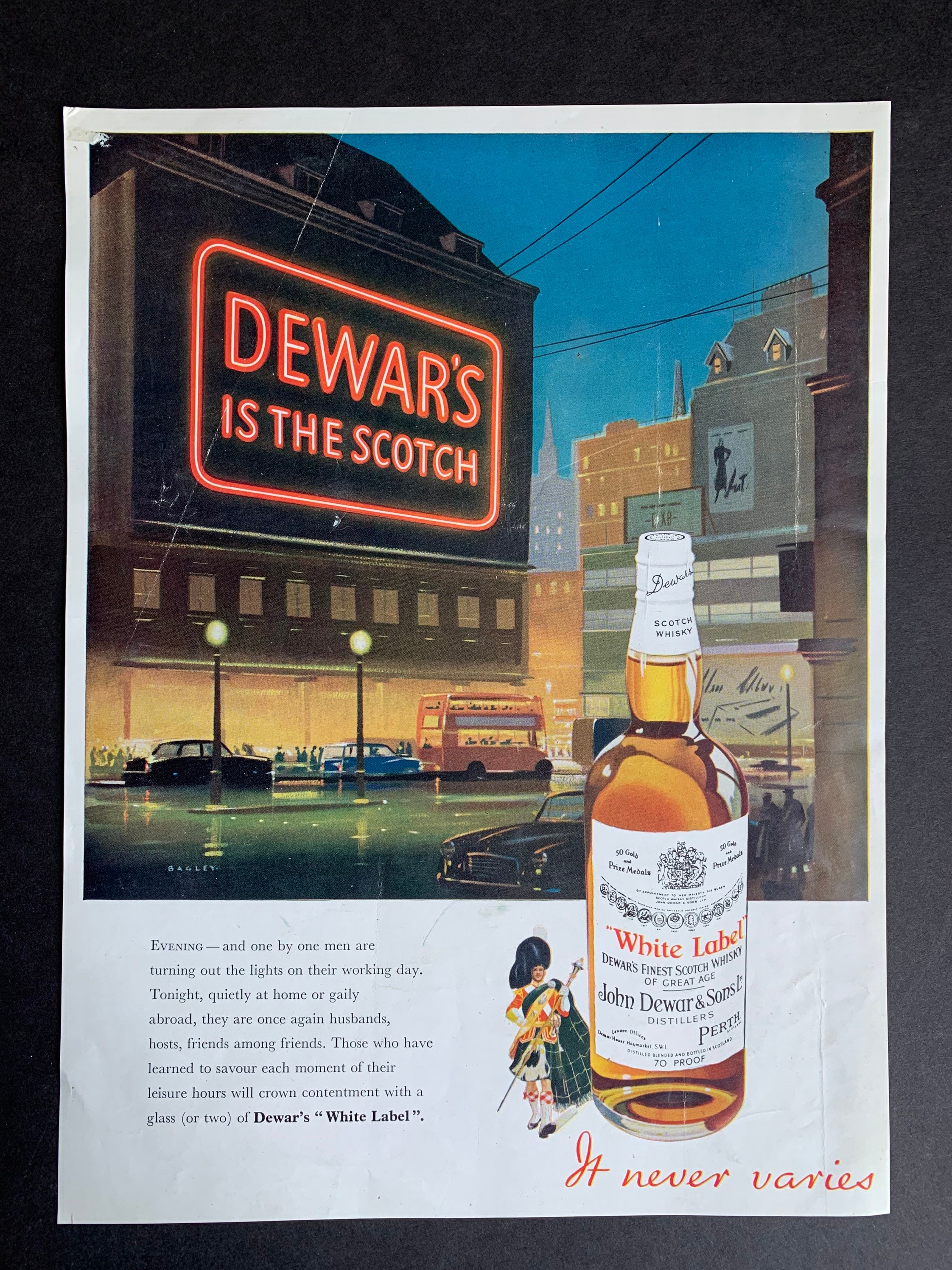 Dewars white label 1968