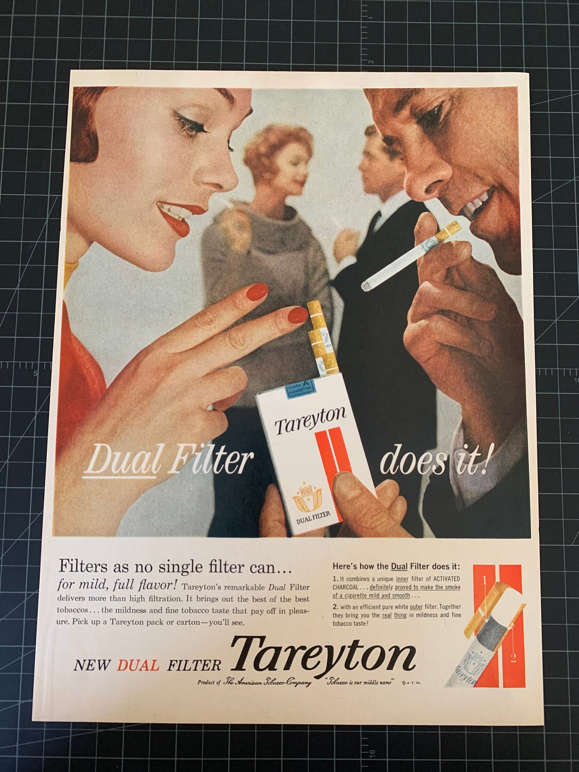 where to buy tareyton cigarettes Vintage 1960s Tareyton Cigarettes Original Print Ad where to buy tareyton cigarettes Vintage 1960s Tareyton Cigarettes Original Print Ad