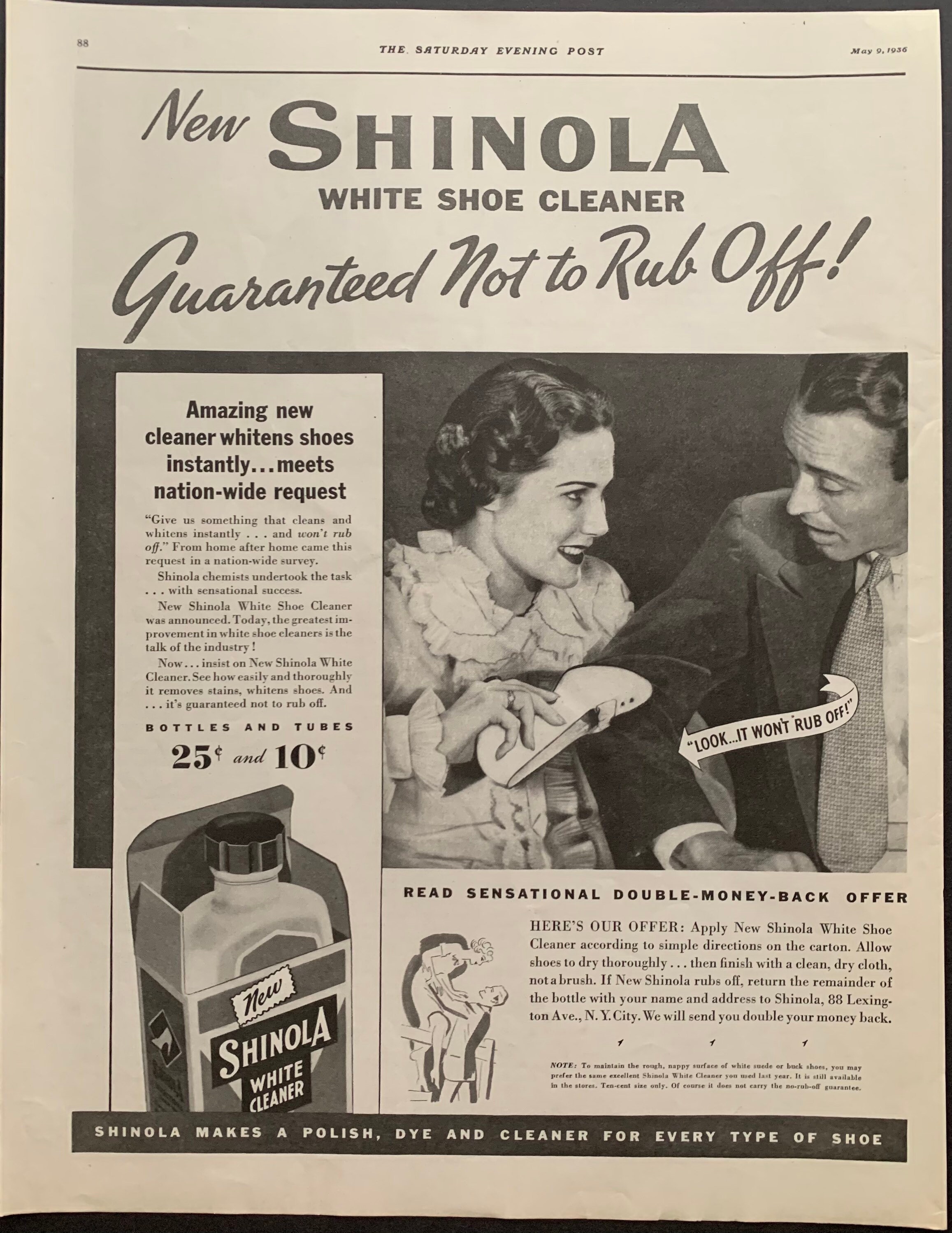 Vintage shinola sales shoe polish