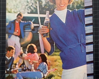 Anuncio impreso original de Pepsi de 1961