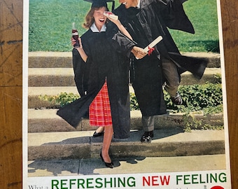 Vintage 1961 Coca-Cola Original Print Ad