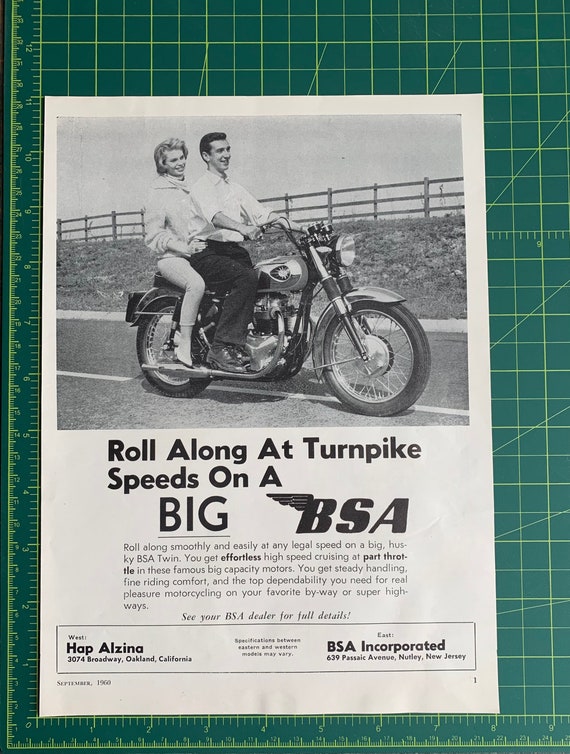 Vintage sales bsa motorcycles