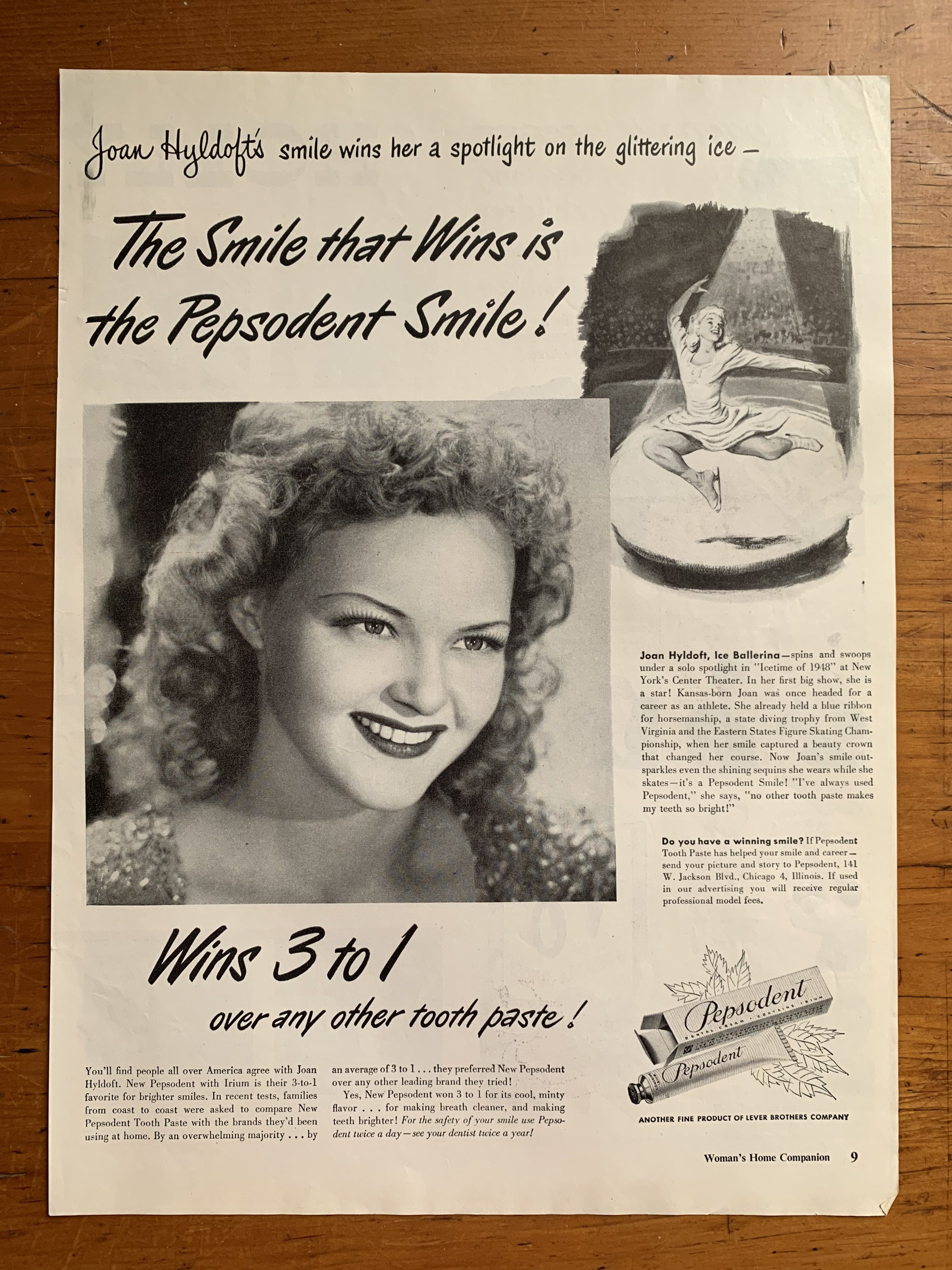 Old Magazine Toothpaste Advert Poster Reproduction Wine Country