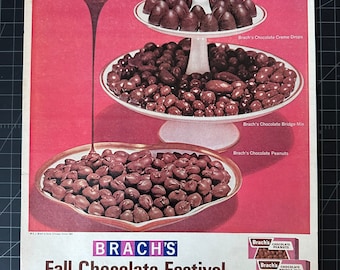 Vintage 1967 Brach's Candy Advertisement